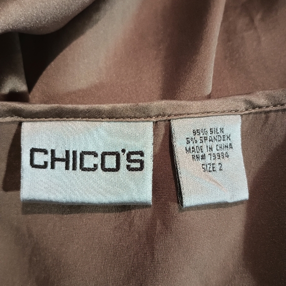 Coldwater Creek Cardigan Sweater SZ. M 10-12 fall print - Picture 9 of 10